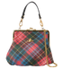 Granny Frame Tartan Crossbody, front view